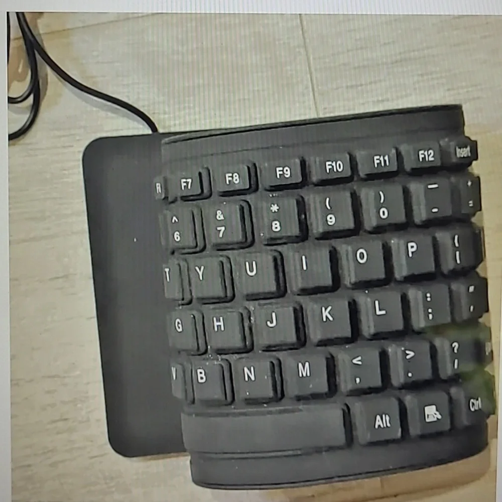 Sungwoo USB 2.0 Flexible Keyboard Sz 16X5